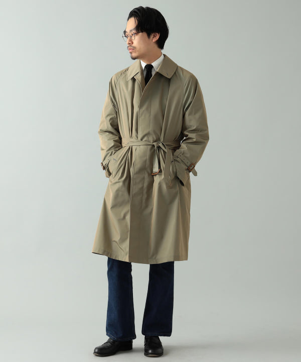 BEAMS F BEAMS BEAMS F / Single Raglan Sleeve Coat (Coat Stainless