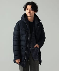 BEAMS F（ビームスF）HERNO × BEAMS F / 別注 4ポケット フーデッド