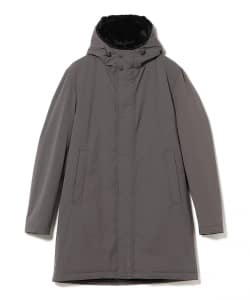 HERNO / フーデット ボア コート