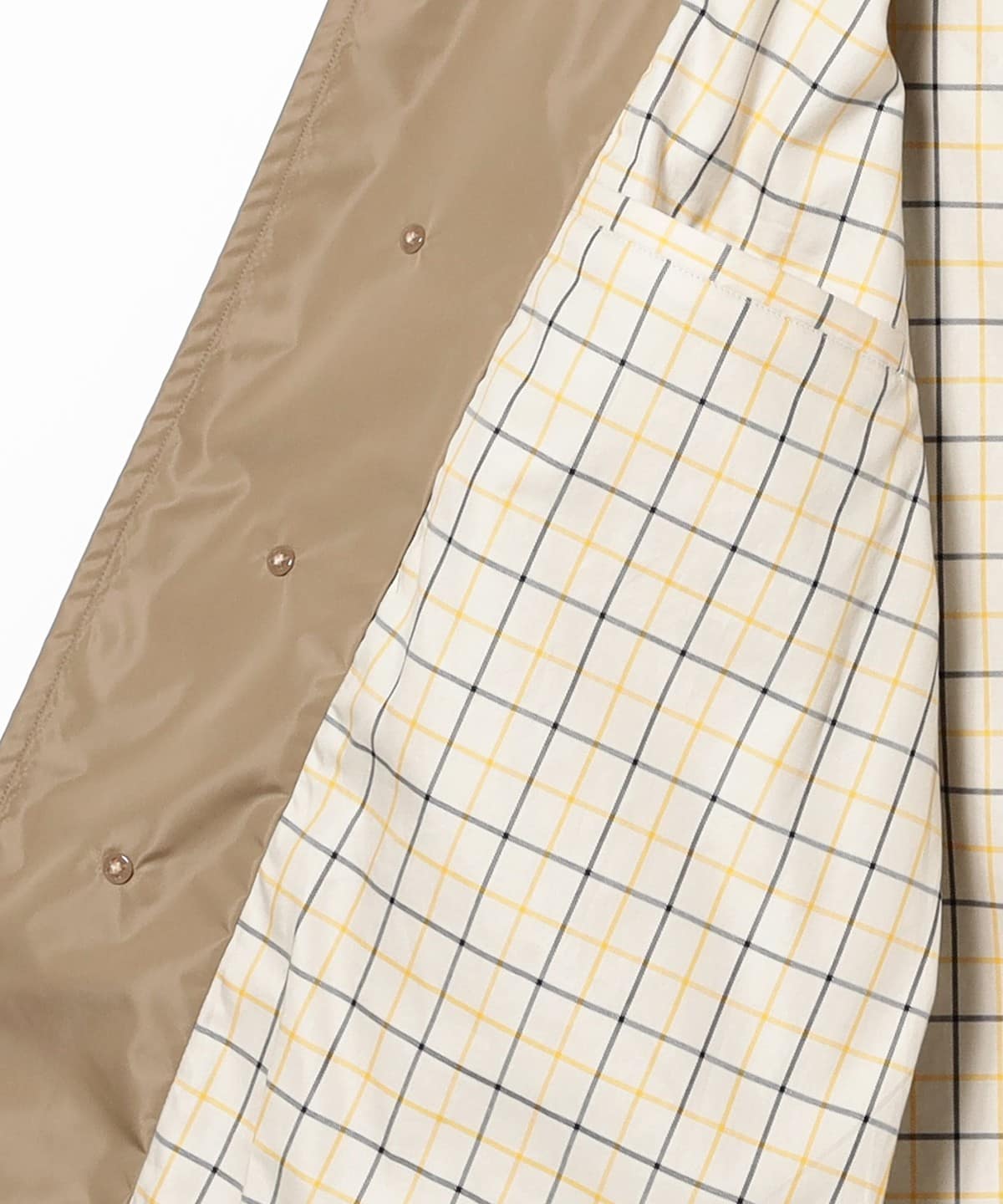 BEAMS F（ビームスF）INVERTERE / ナイロン カーコート（コート ステン 