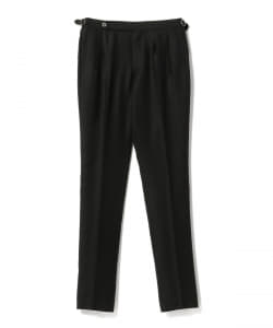 GTA × BEAMS F / 別注 HERRICK サキソニー サイドアジャスター 2プリーツ スラックス