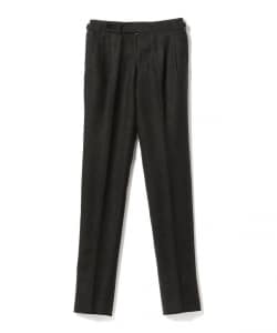 【別注】IGARASHI TROUSERS / フランネル 2プリーツ サイドアジャスター スラックス