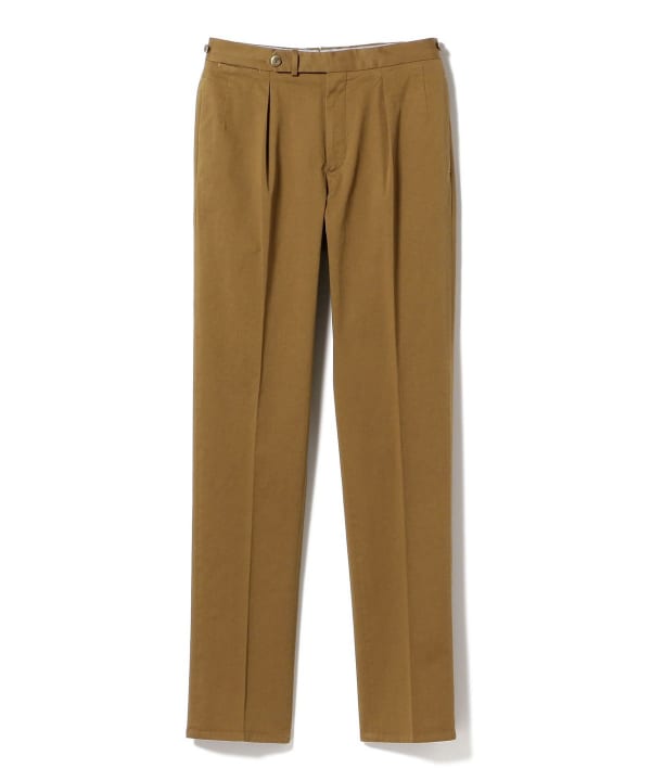 BEAMS F [Outlet] GTA BEAMS SERGIO gabardine 1 pleat slacks (pants