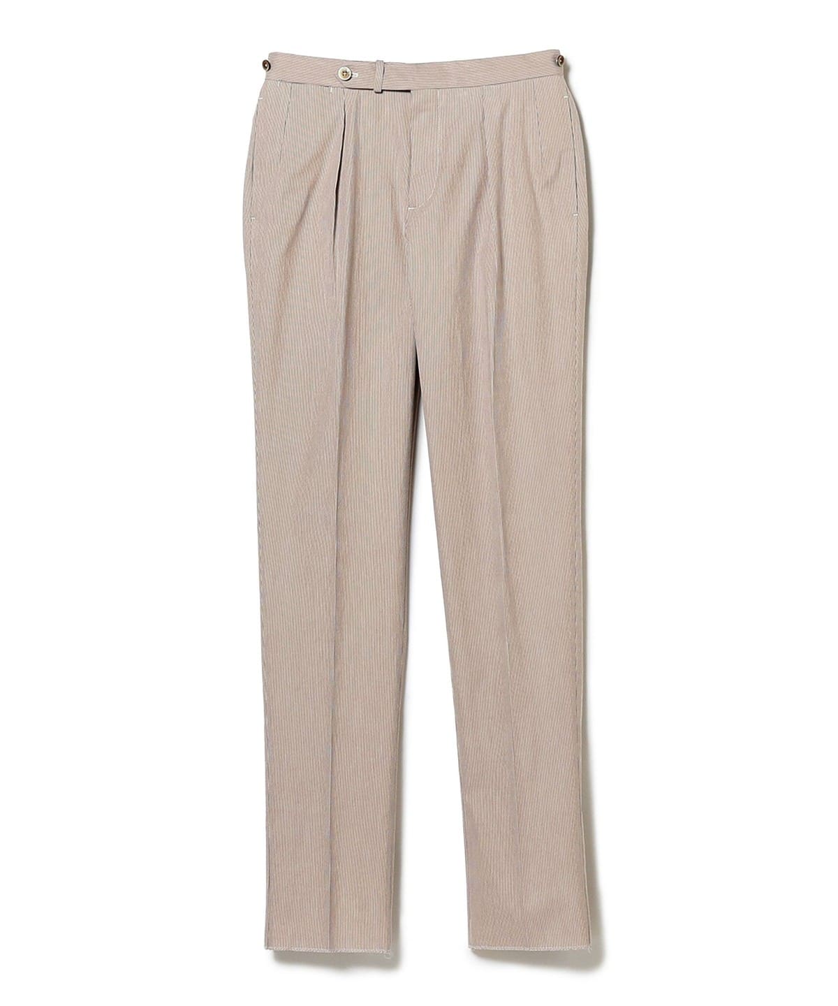 BEAMS F（ビームスF）GTA / SERGIO コードレーン 1プリーツ スラックス