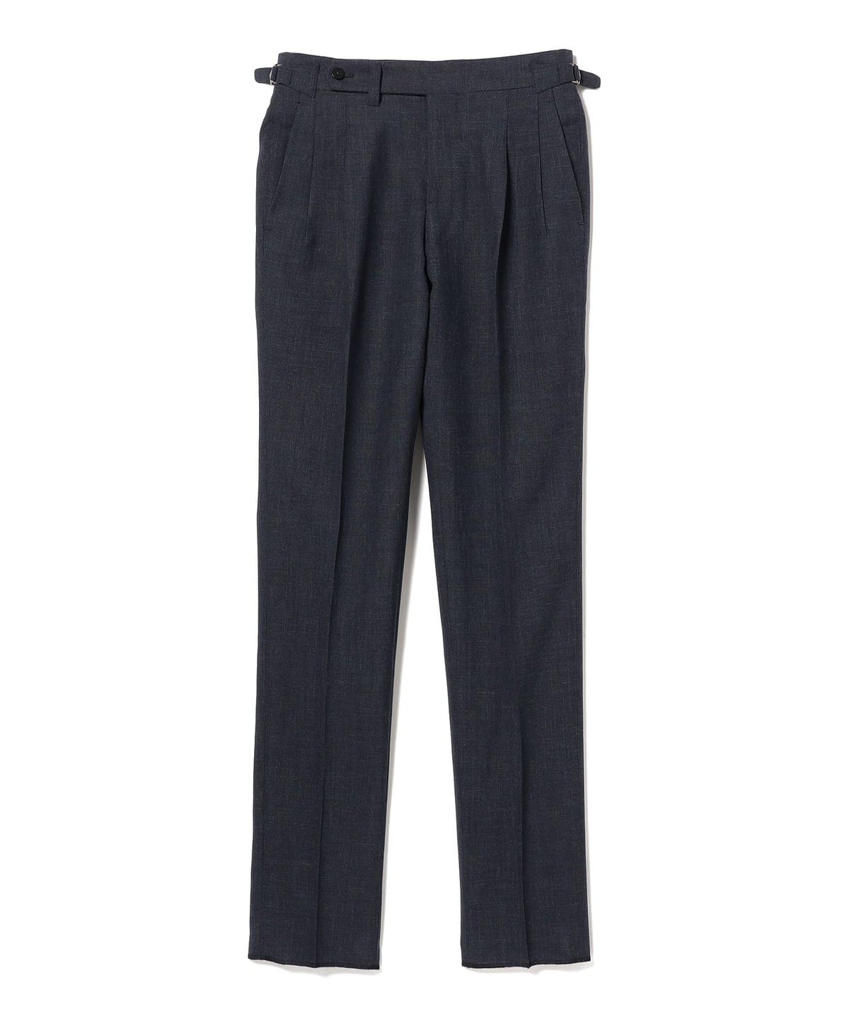 【別注】IGARASHI TROUSERS イガラシ トラウザーズ / フレスコ 2プリーツ サイドアジャスター スラックス パンツ MEN INDIGO/E5 44 【別注】IGARASHI TROUSERS イガラシ トラウザーズ / フレスコ 2プリーツ サイドアジャスター スラックス パンツ MEN INDIGO/E5 44
