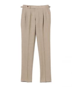 【別注】IGARASHI TROUSERS / フレスコ 2プリーツ サイドアジャスター スラックス