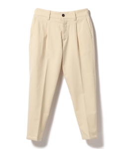 ▲PT01 / FORWARD コットンウールツイル 1プリーツパンツ◎