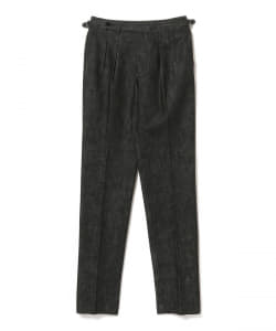 【ショップ限定商品】IGARASHI TROUSERS / 別注 デニム 2プリーツ サイドアジャスター スラックス