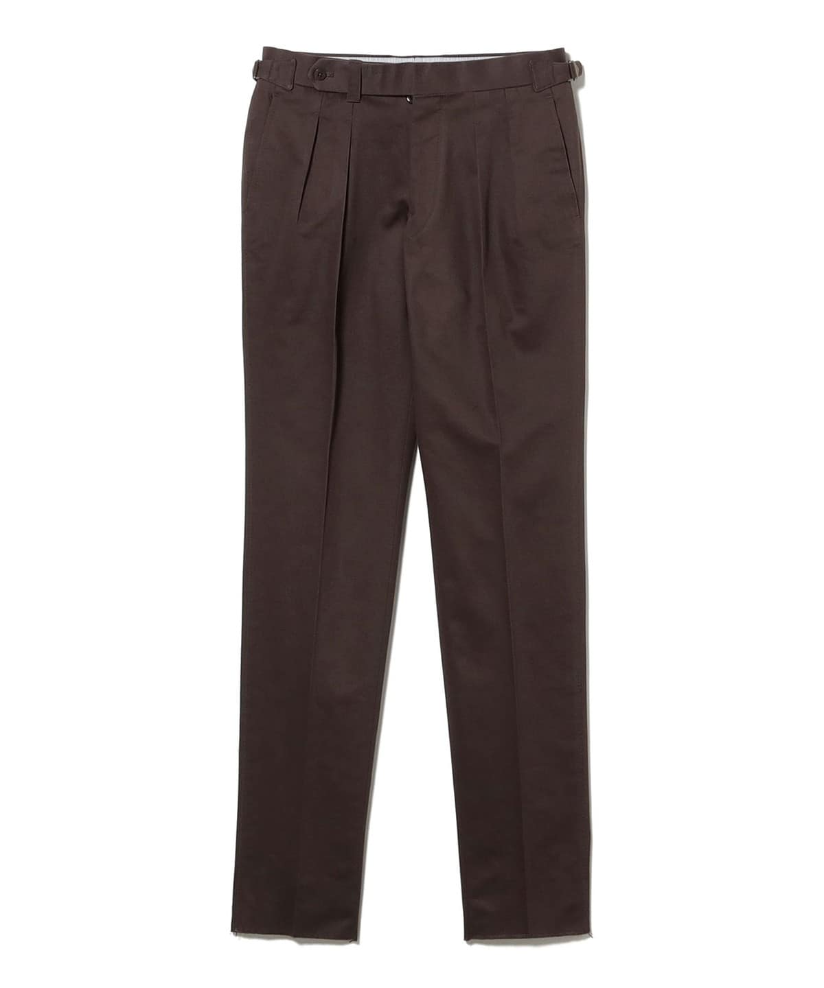 �y�ʒ��zIGARASHI TROUSERS �C�K���V �g���E�U�[�Y / �R�b�g�� 2�v���[�c �T�C�h�A�W���X�^�[ �X���b�N�X �p���c MEN D. BROWN/20 44