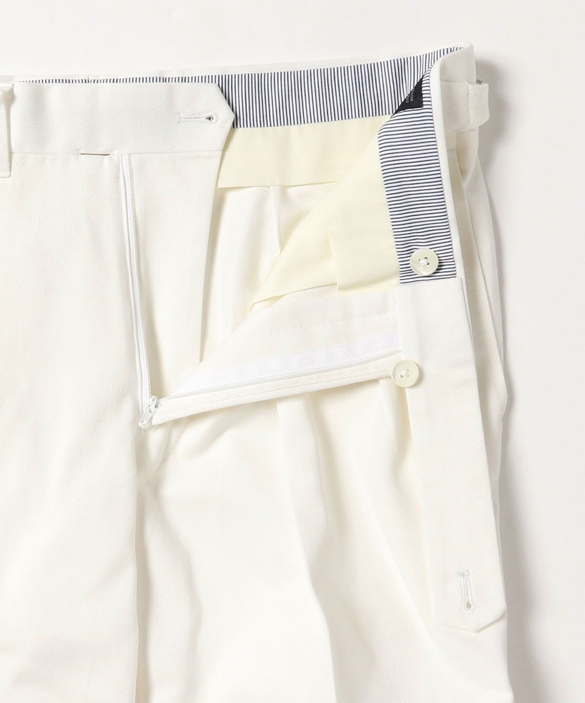 BEAMS F（ビームスF）【別注】IGARASHI TROUSERS / コットン 2プリーツ