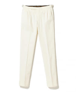 GERMANO × BEAMS F / 別注 コーデュロイ 2プリーツ サイドアジャスター スラックス