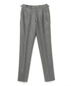 ▲IGARASHI TROUSERS / 別注 フランネル 2プリーツ サイドアジャスター スラックス