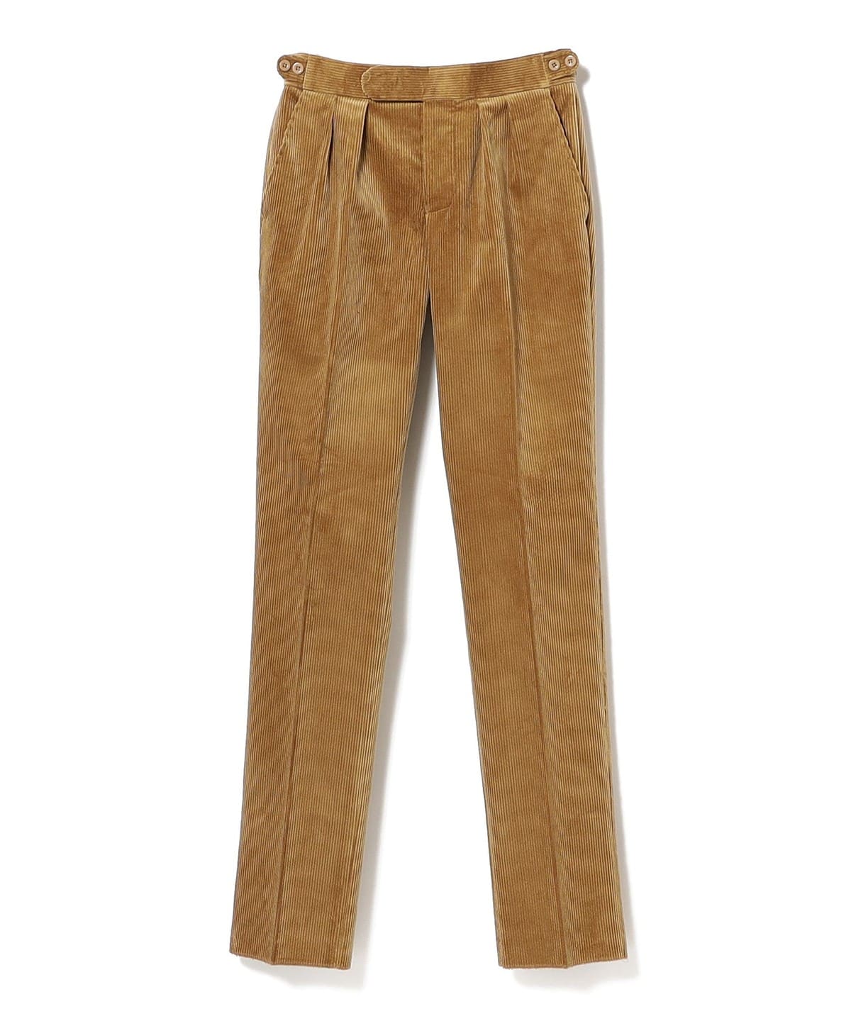【別注】CORDINGS コーディングス / コーデュロイ 2プリーツ サイドアジャスター スラックス パンツ MEN FAWN/200 28 【別注】CORDINGS コーディングス / コーデュロイ 2プリーツ サイドアジャスター スラックス パンツ MEN FAWN/200 28