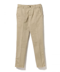 SLACKS / コットンギャバジン ノープリーツ スラックス