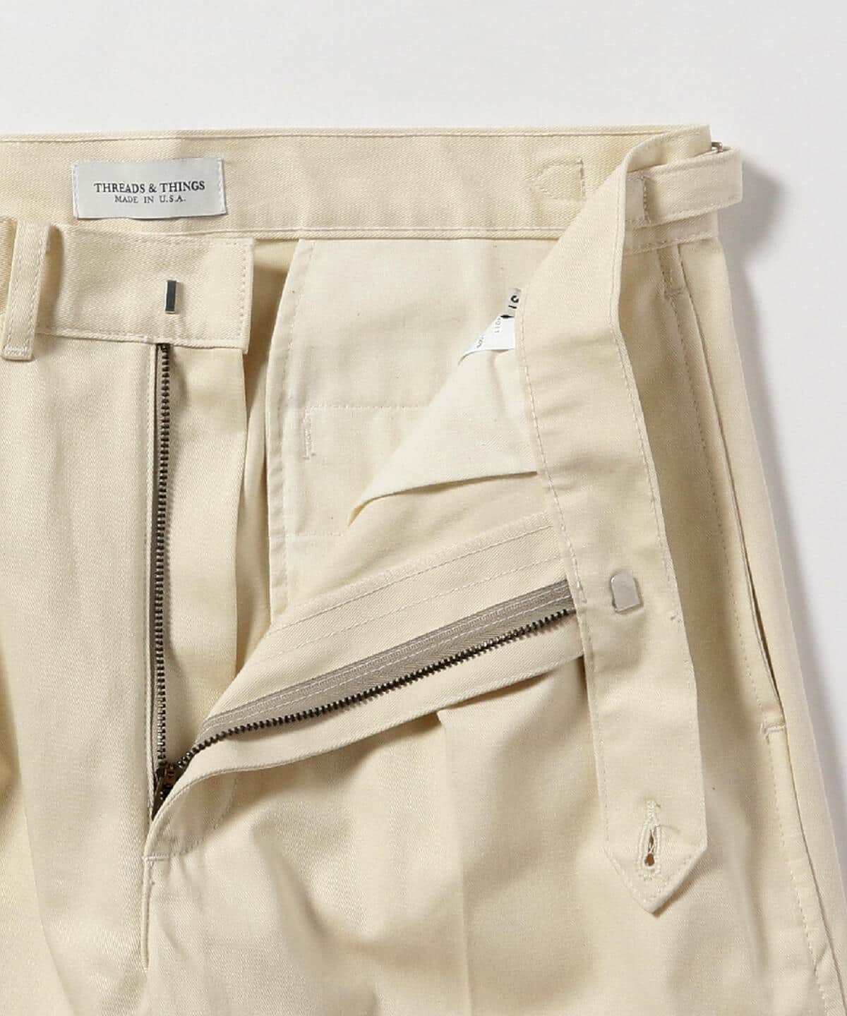 SSZ 3P CHINO ベージュ Mサイズ BEAMS - ファッション