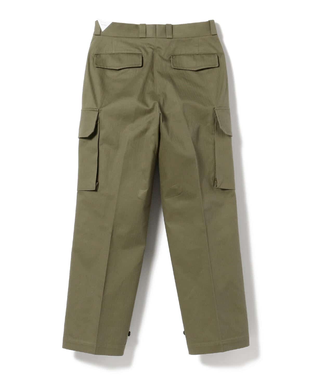 BEAMS F Tangent / M-47 cotton herringbone field pants (pants ...