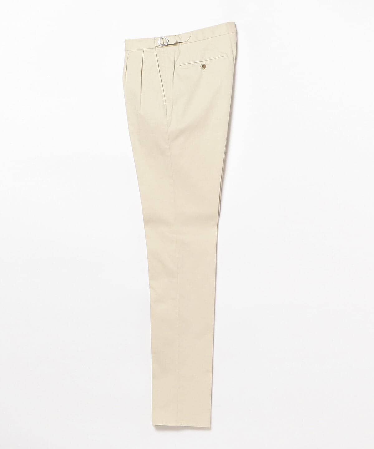 BEAMS F [Outlet] GTA / HERRICK Cotton Twill Side Adjuster 2 Pleats Slacks  BEAMS Pants Slacks) Mail Order | BEAMS