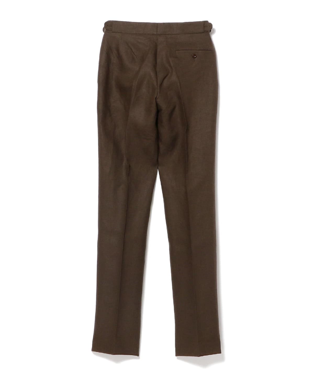 BEAMS F（ビームスF）【別注】CORDINGS / リネン 2プリーツ サイド