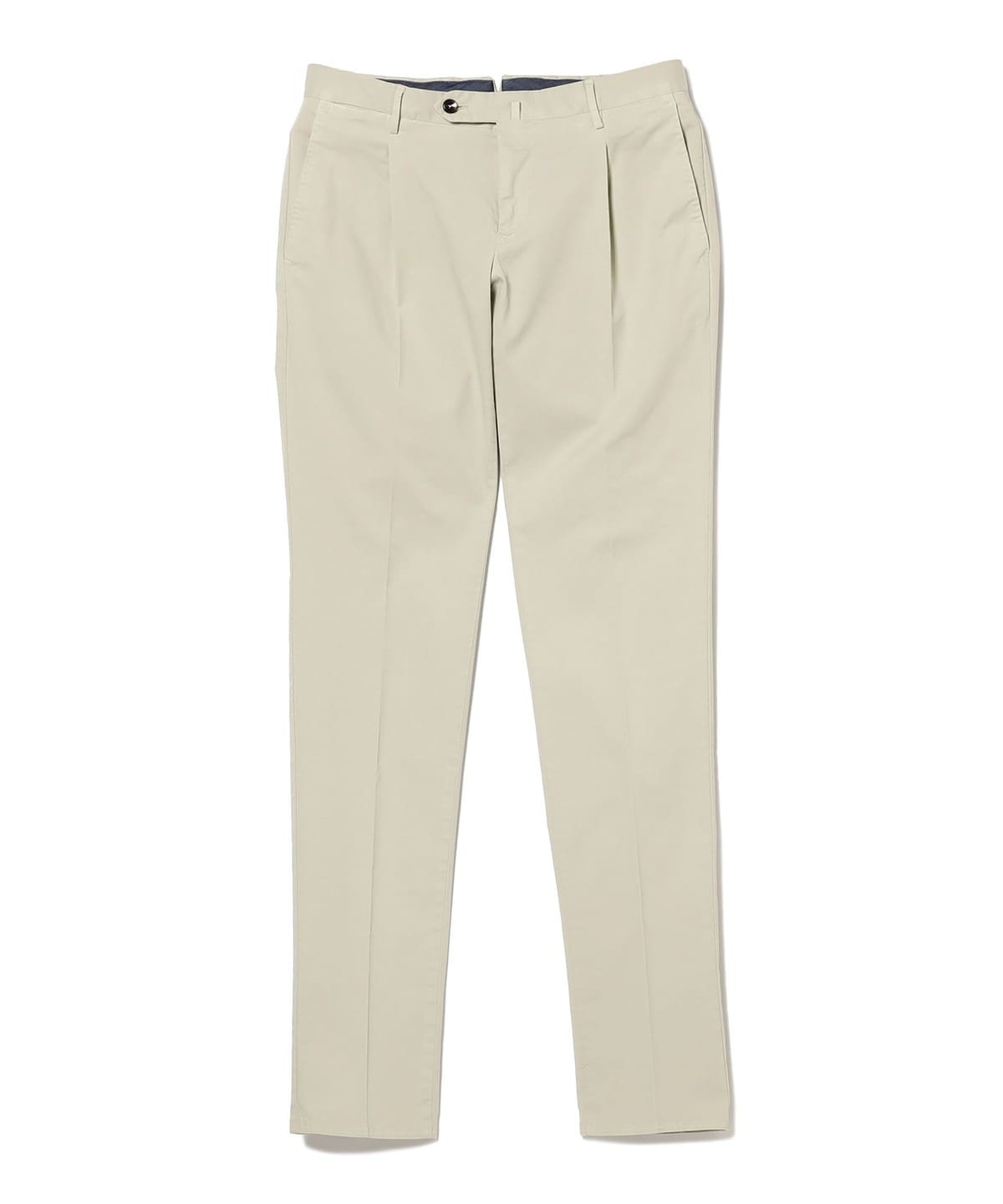 【別注】PT TORINO ピーティー トリノ / ストレッチ コットンツイル 1プリーツ スラックス パンツ MEN L. BEIGE/Y022 42 【別注】PT TORINO ピーティー トリノ / ストレッチ コットンツイル 1プリーツ スラックス パンツ MEN L. BEIGE/Y022 42