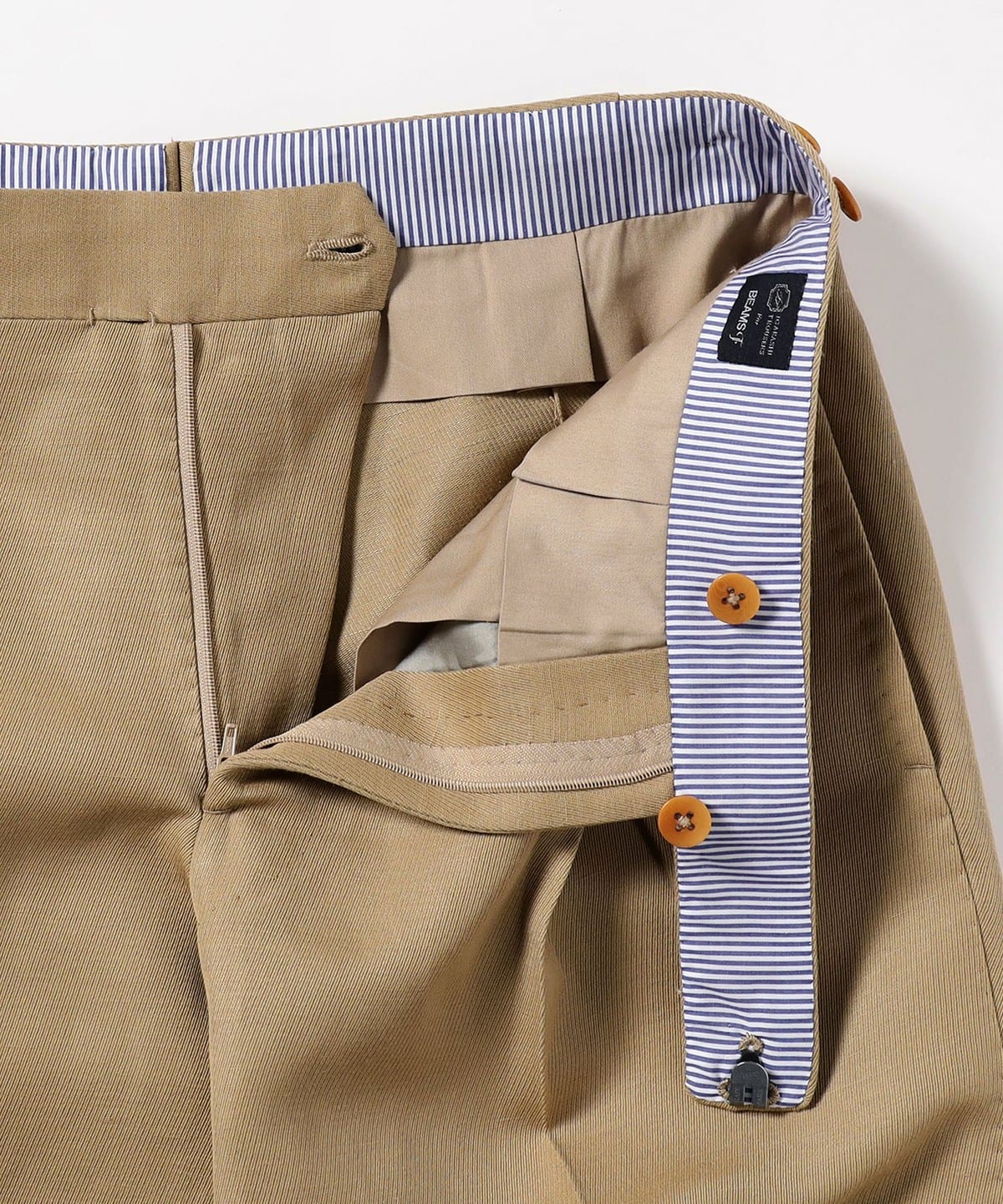 BEAMS F（ビームスF）【別注】IGARASHI TROUSERS / ウールリネン