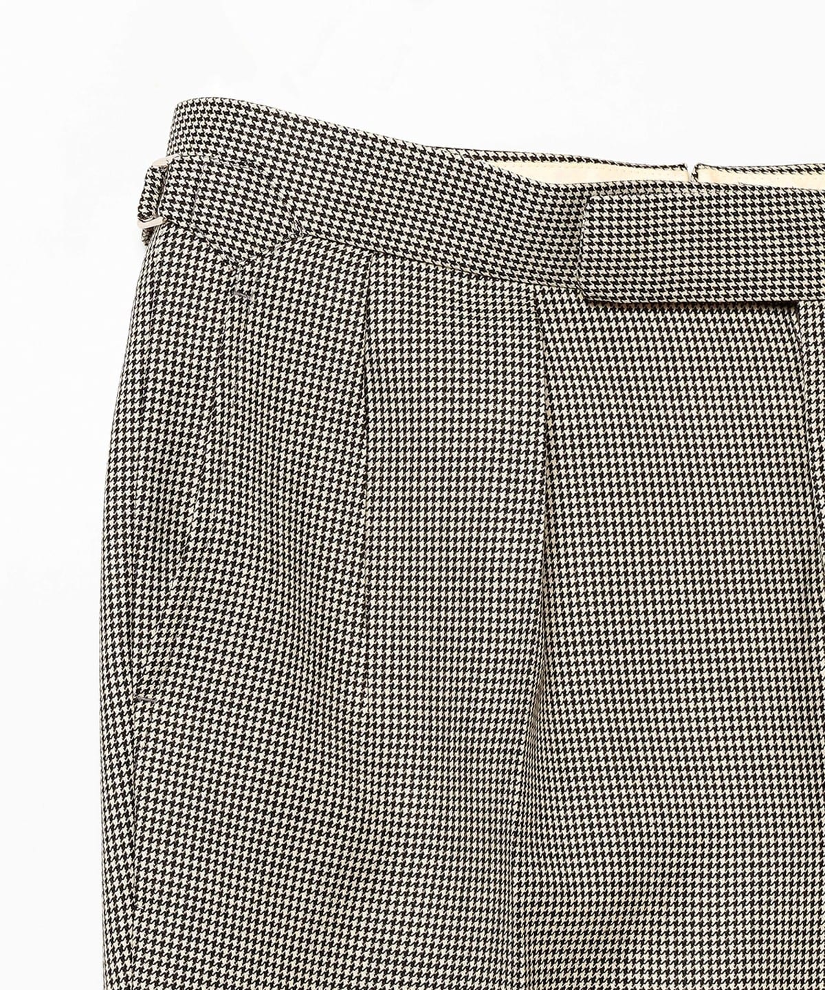 最終価格！！Fumiya Hirano ハウンドトゥース トラウザーズ BEAMS F（ビームスF）Fumiya Hirano THE TROUSERS / REGENT
