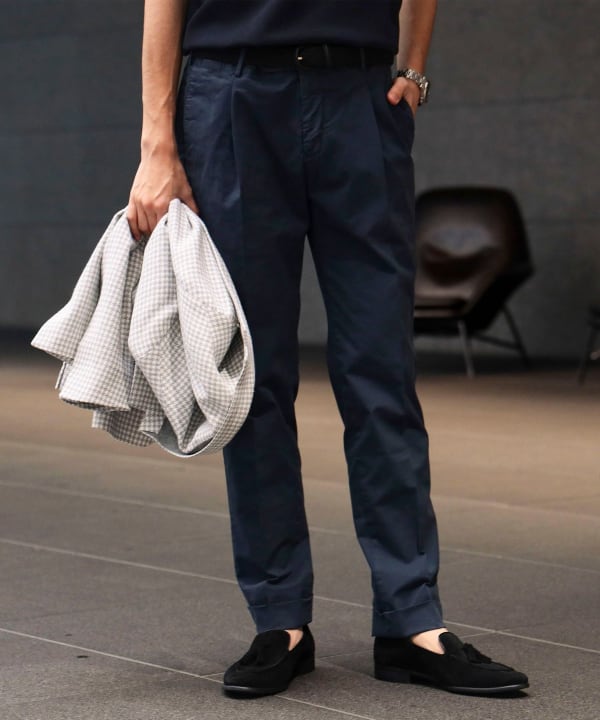 BEAMS F（ビームスF）【別注】PT TORINO / ストレッチ コットン