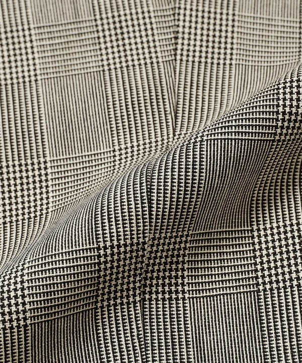 Beams F別注 イガラシトラウザーズ グレンチェック スラックス BEAMS F（ビームスF）【別注】IGARASHI TROUSERS / ウール 2