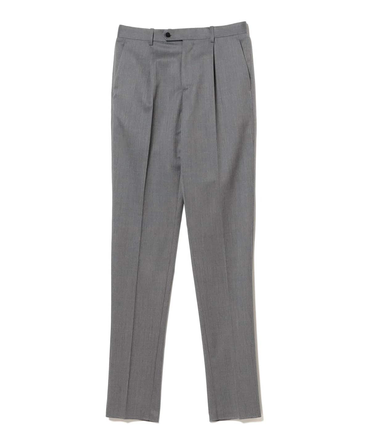 PT01×BEAMS F スラックス 50 SUPER SLIM FIT ウール BEAMS F（ビームスF）ORTELO / ウール サージ 1プリーツ