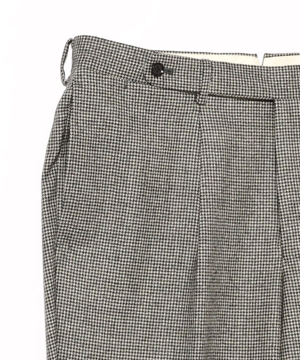 beams f ハウンドトゥース　パンツ 素敵なハウンドトゥース。〈BEAMS F〉｜ビームス ハウス 六本木