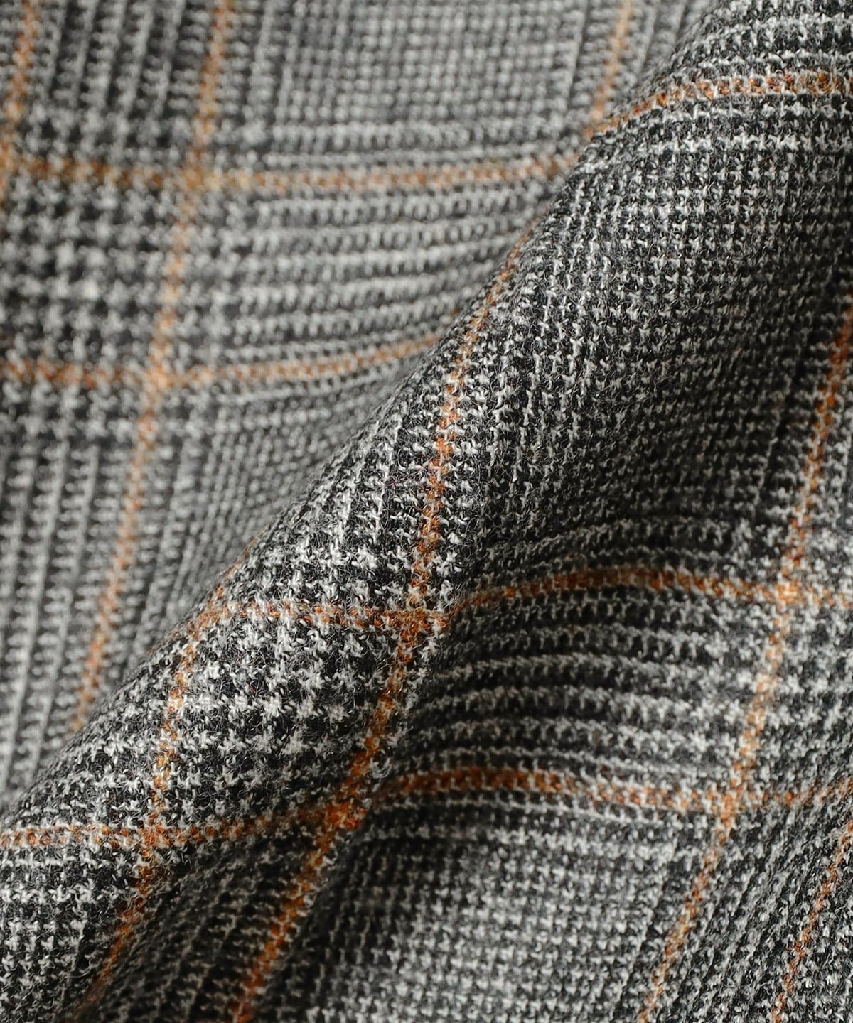 GERMANO for EDIFICE スラックス 48 チェック ダークグレー GERMANO for EDIFICE スラックス 48 チェック ダークグレー