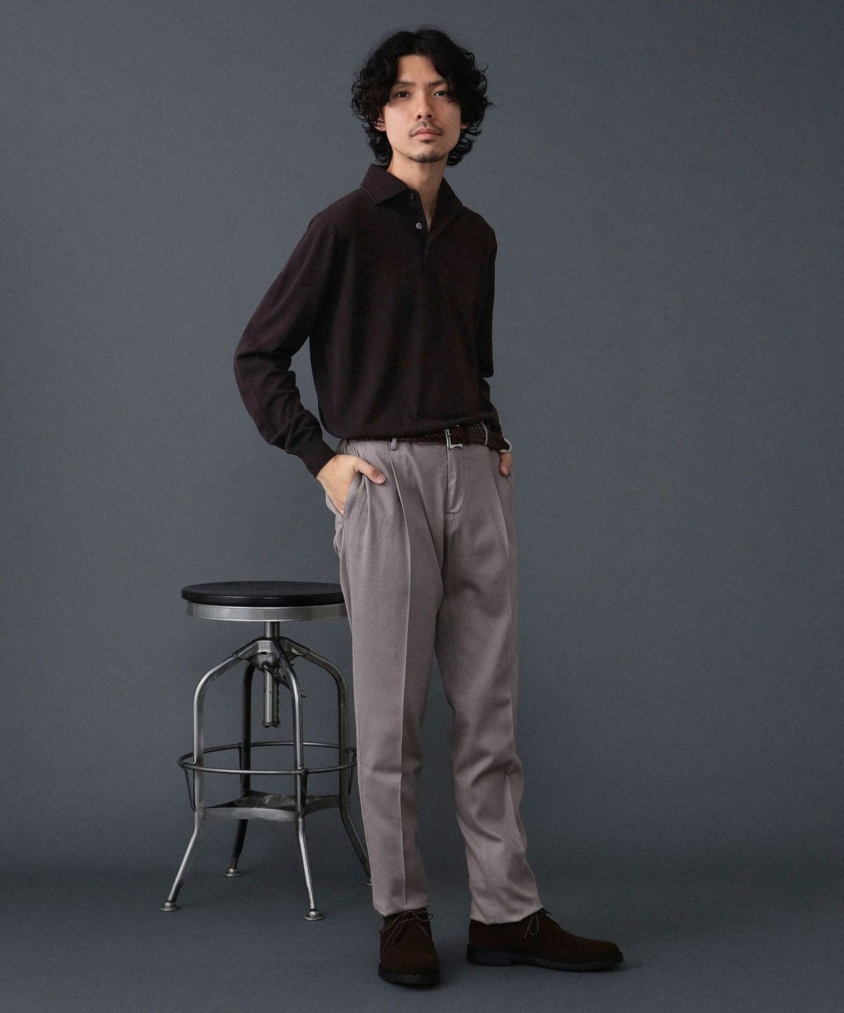 BEAMS F（ビームスF）【別注】PT TORINO / EVO-F ストレッチ ピケ 1