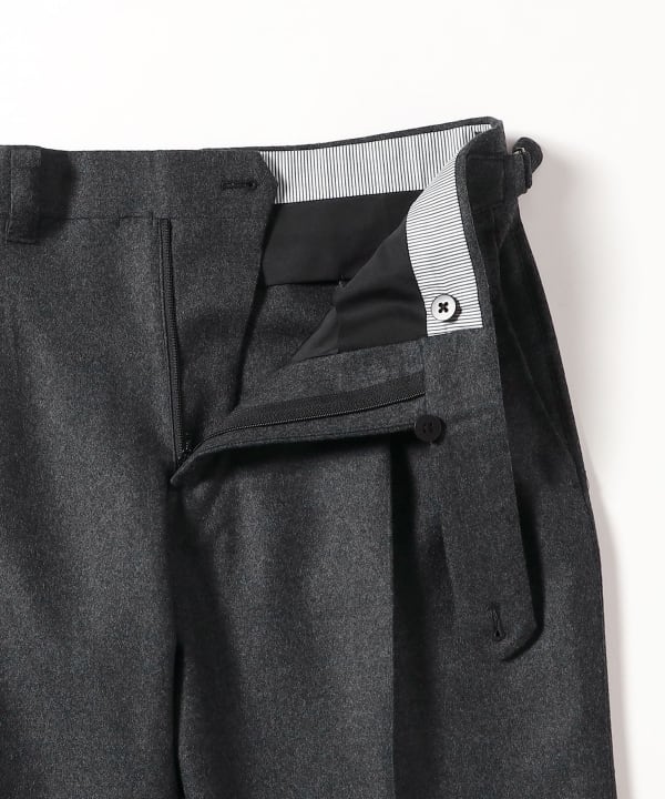 BEAMS F（ビームスF）【別注】IGARASHI TROUSERS / ウール フランネル