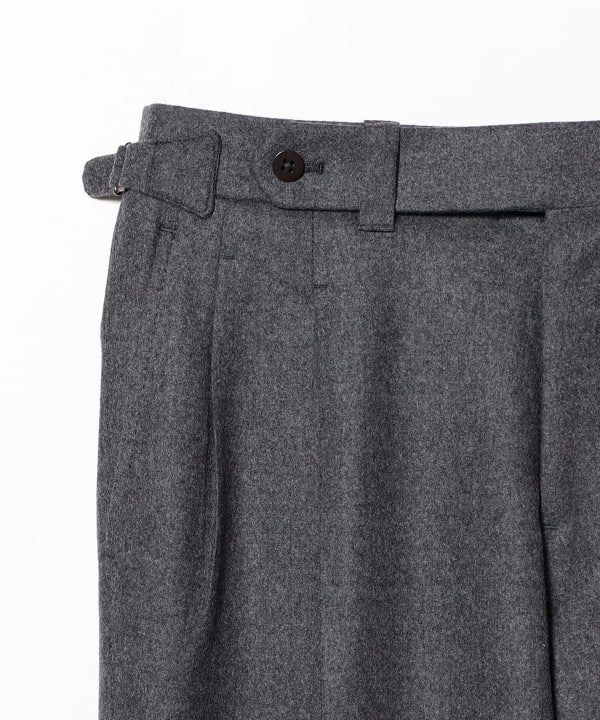 BEAMS F（ビームスF）【別注】IGARASHI TROUSERS / ウール フランネル