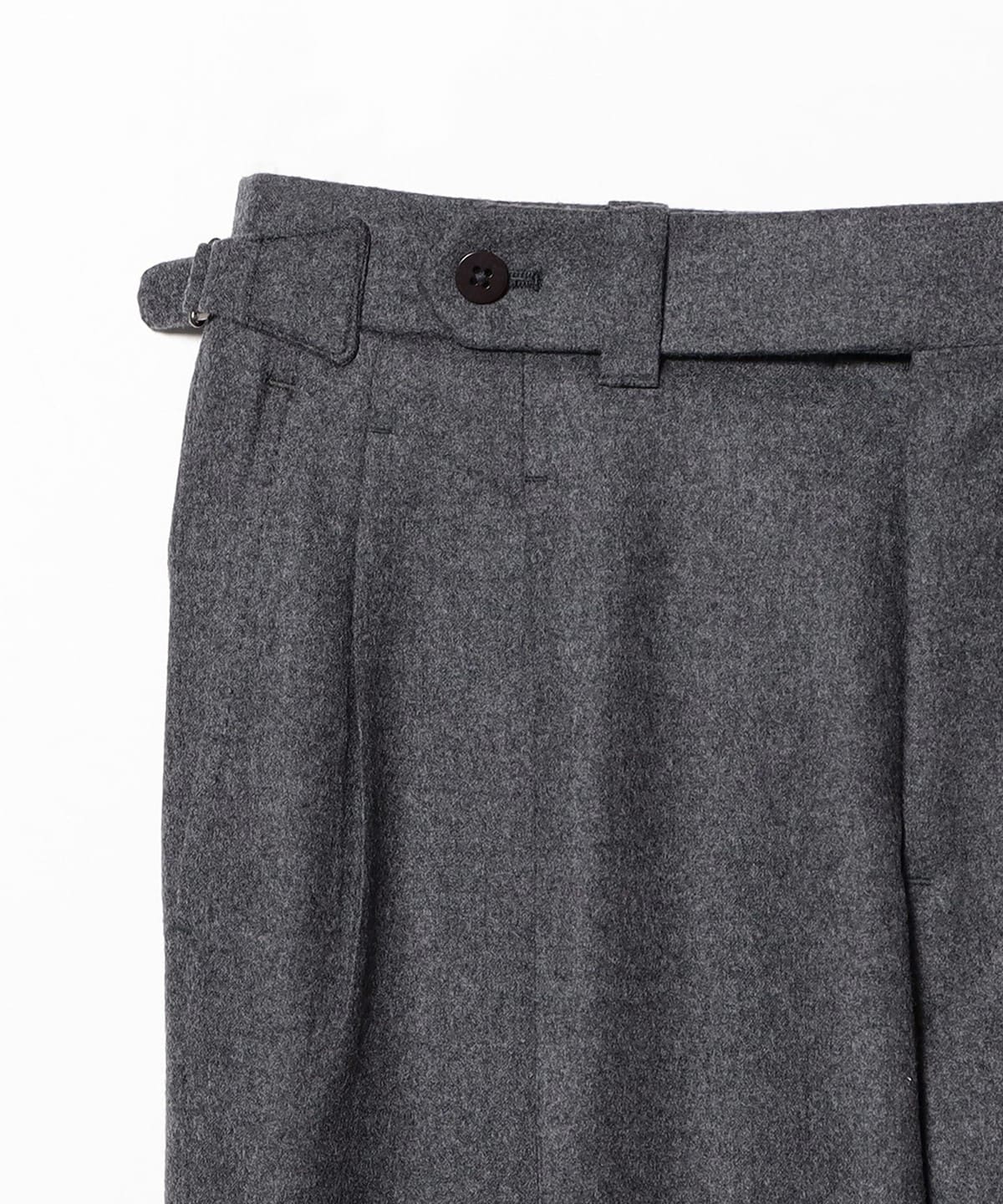 BEAMS F（ビームスF）【別注】IGARASHI TROUSERS / ウール フランネル