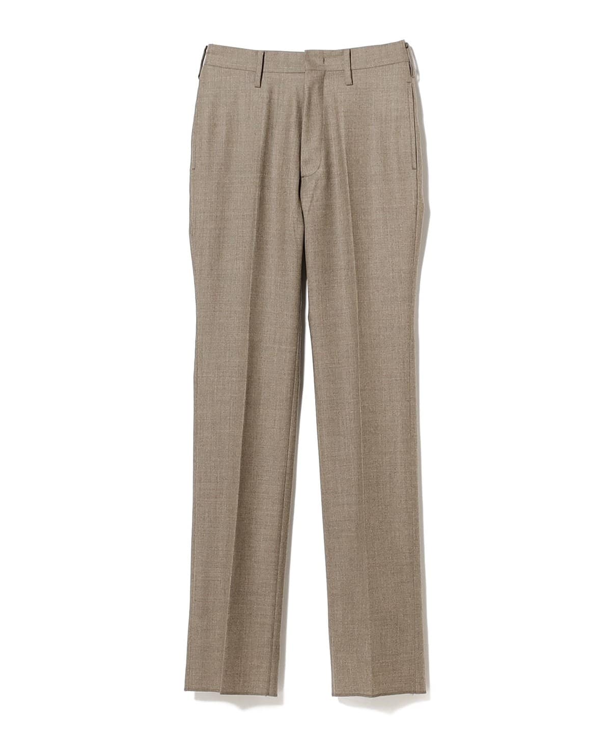 Tangent タンジェント / ノープリーツ スリムストレート スラックス パンツ MEN BEIGE 50 Tangent タンジェント / ノープリーツ スリムストレート スラックス パンツ MEN BEIGE 50