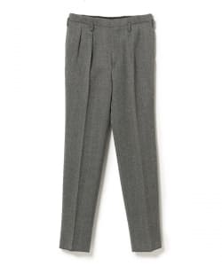 Fumiya Hirano THE TROUSERS / EDWARD 羊毛人字纹长裤