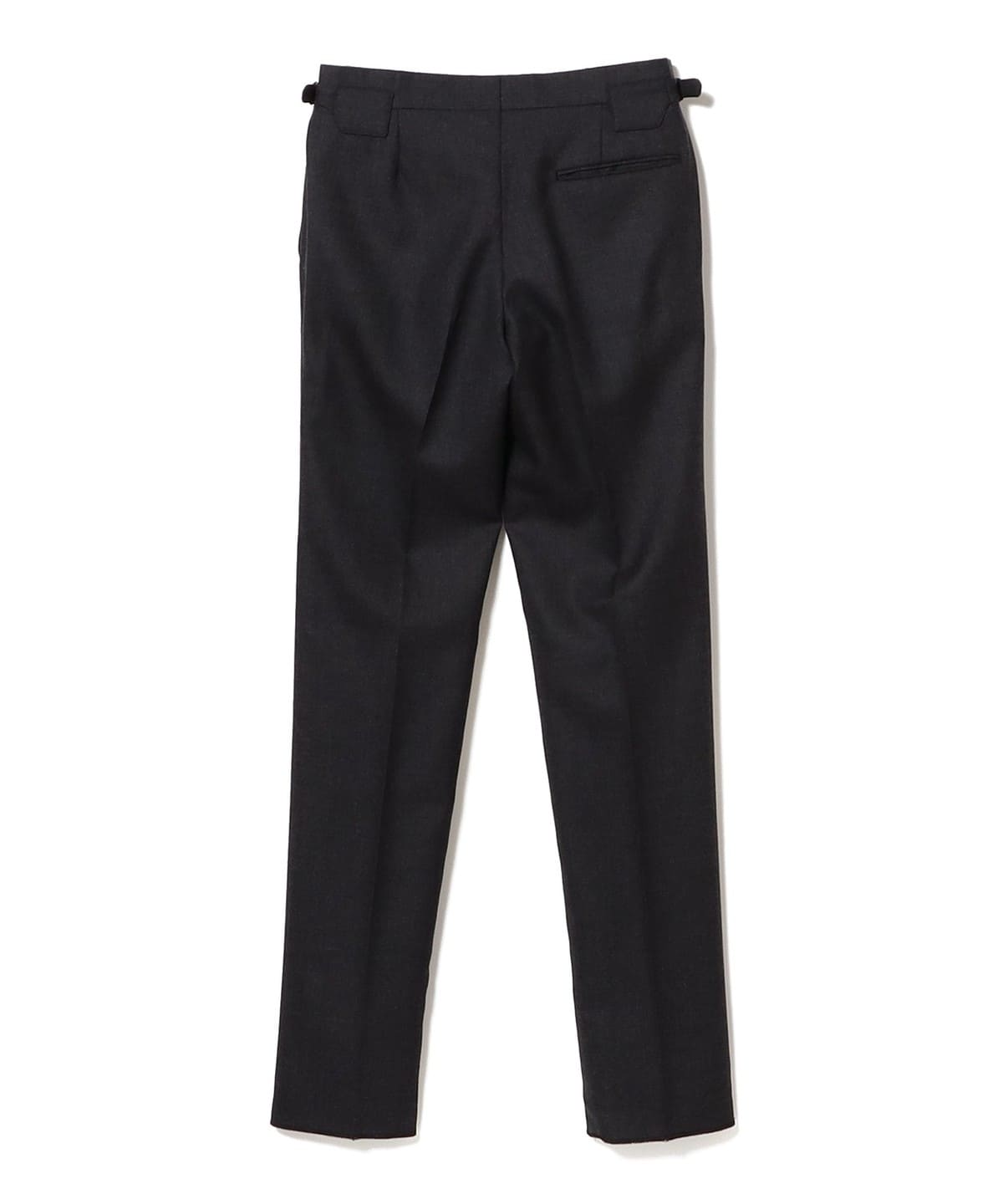 BEAMS F（ビームスF）【別注】IGARASHI TROUSERS / ウール 2プリーツ サイドアジャスター スラックス（パンツ スラックス ）通販｜BEAMS