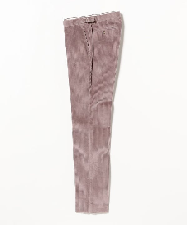 美品)BORELIO / Beams 別注 ウーリー 1プリーツ スラックス メンズ