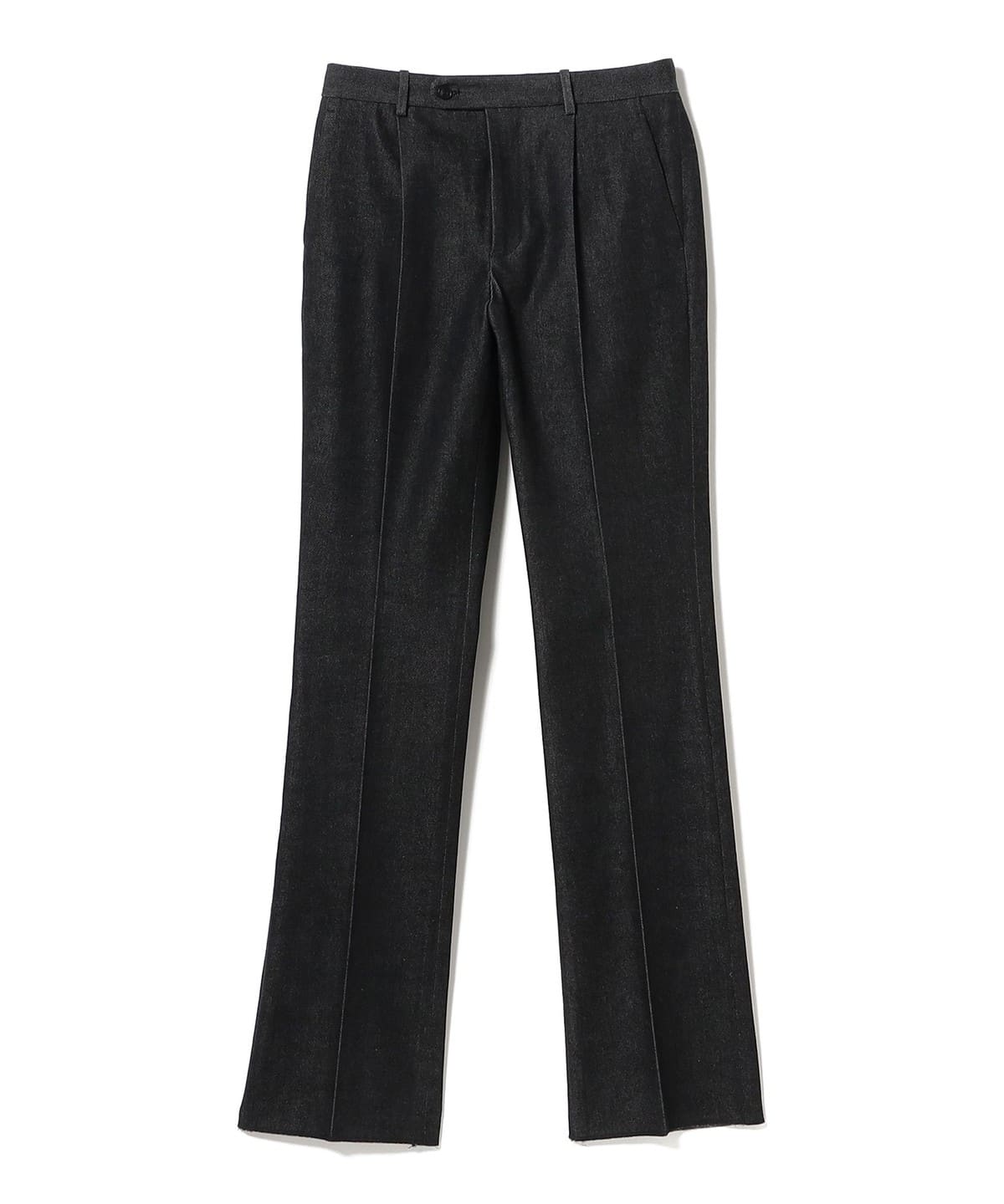 BEAMS F(ビームスF)ORTELO / シューカット 1プリーツ デニム BEAMS F(ビームスF)ORTELO / シューカット 1プリーツ デニム
