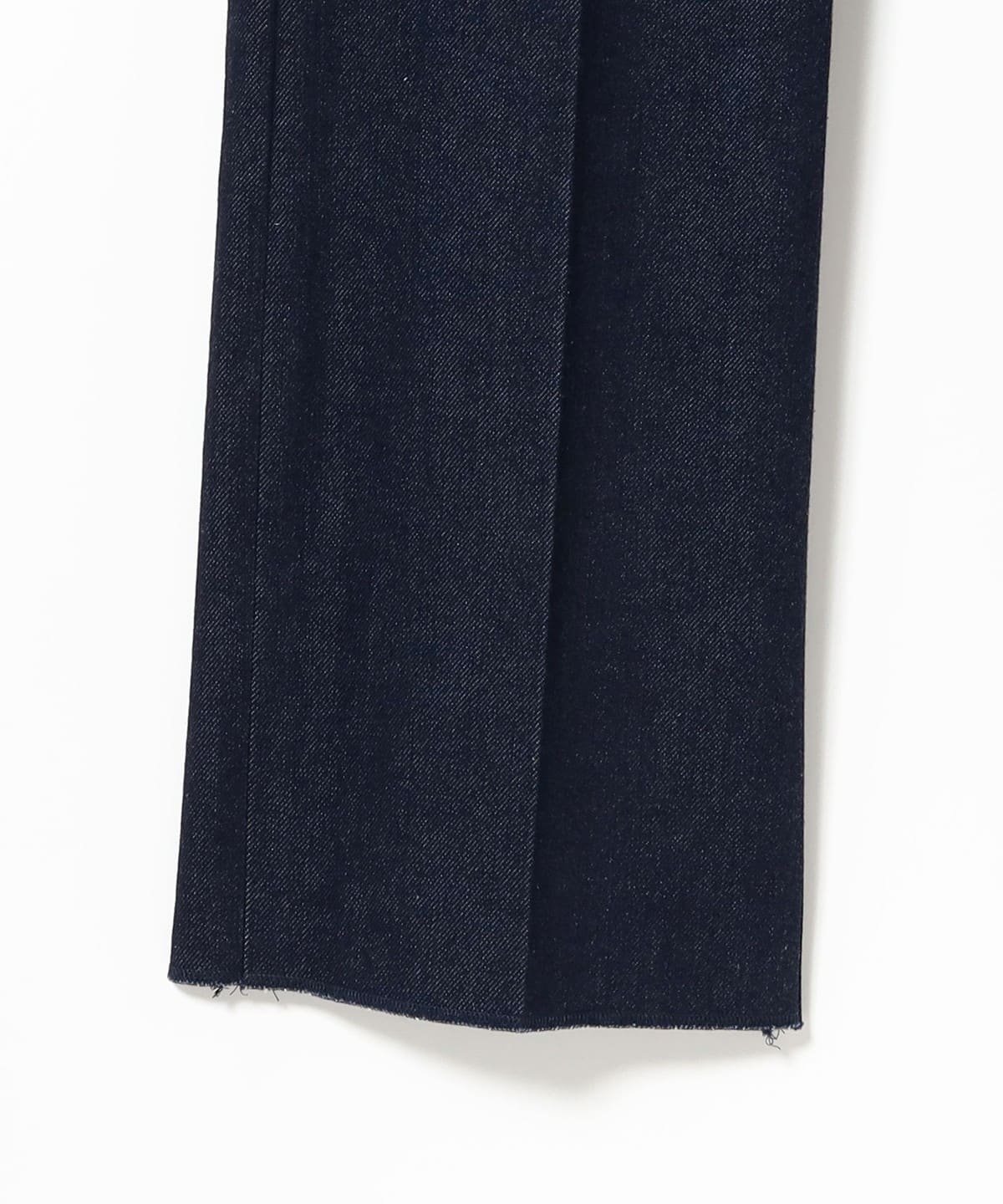 BEAMS F(ビームスF)ORTELO / シューカット 1プリーツ デニム BEAMS F(ビームスF)ORTELO / シューカット 1プリーツ デニム