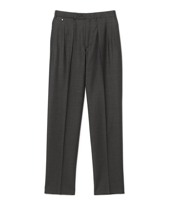 【予約販売品】 BEAMS F（ビームスF）ATELIER ZINS / ミックスファブリック パンツ