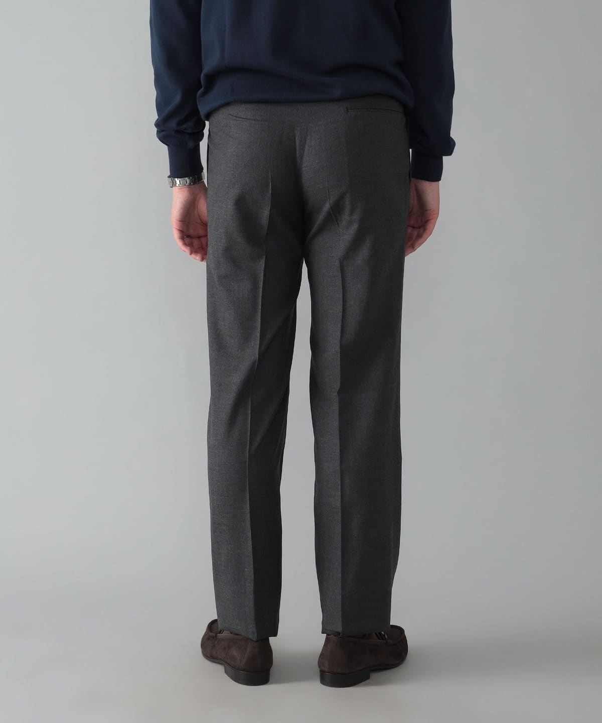 BEAMS F（ビームスF）【別注】IGARASHI TROUSERS / ウール 2プリーツ