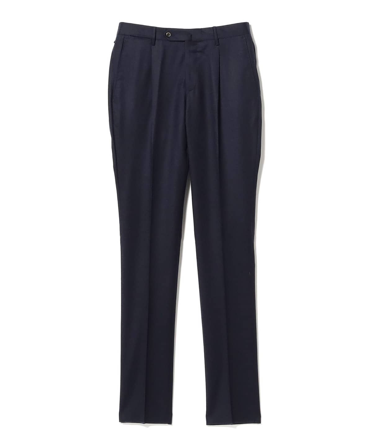 【別注】PT TORINO ピーティー トリノ / GENTLEMAN-F ストレッチウール 1プリーツ スラックス パンツ MEN NAVY/0360 42 【別注】PT TORINO ピーティー トリノ / GENTLEMAN-F ストレッチウール 1プリーツ スラックス パンツ MEN NAVY/0360 42