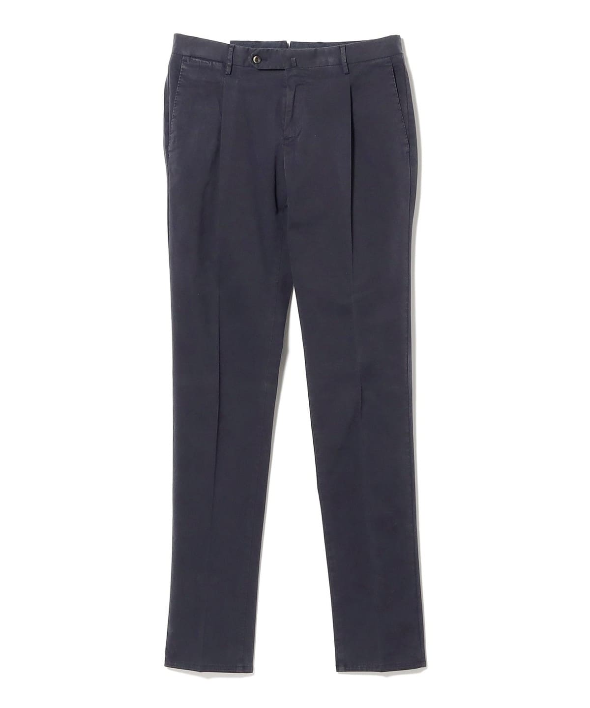 【別注】PT TORINO ピーティー トリノ / EVO-F ストレッチ コットンツイル 1プリーツ スラックス パンツ MEN NAVY/Y384 44 【別注】PT TORINO ピーティー トリノ / EVO-F ストレッチ コットンツイル 1プリーツ スラックス パンツ MEN NAVY/Y384 44
