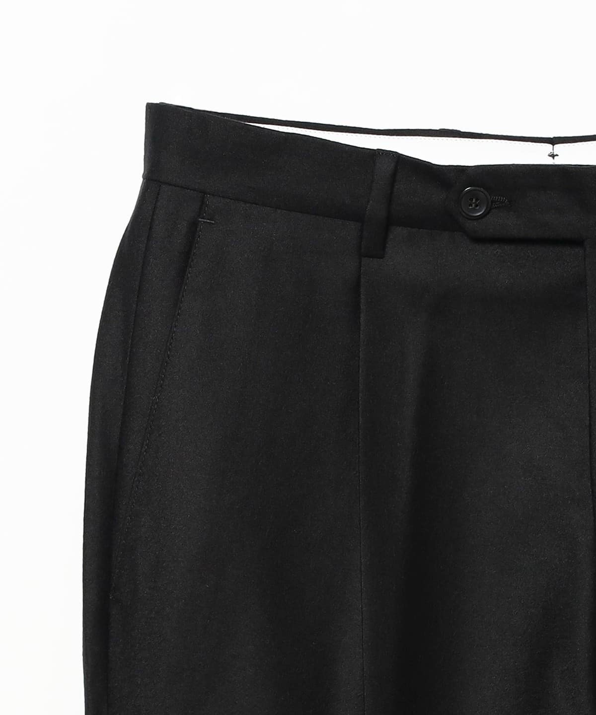 【BEAMS F】GERMANO ジェルマーノ 1プリーツ フランネルウール44 GERMANO ジェルマーノ パンツ フランネル ワンプリーツ スリム