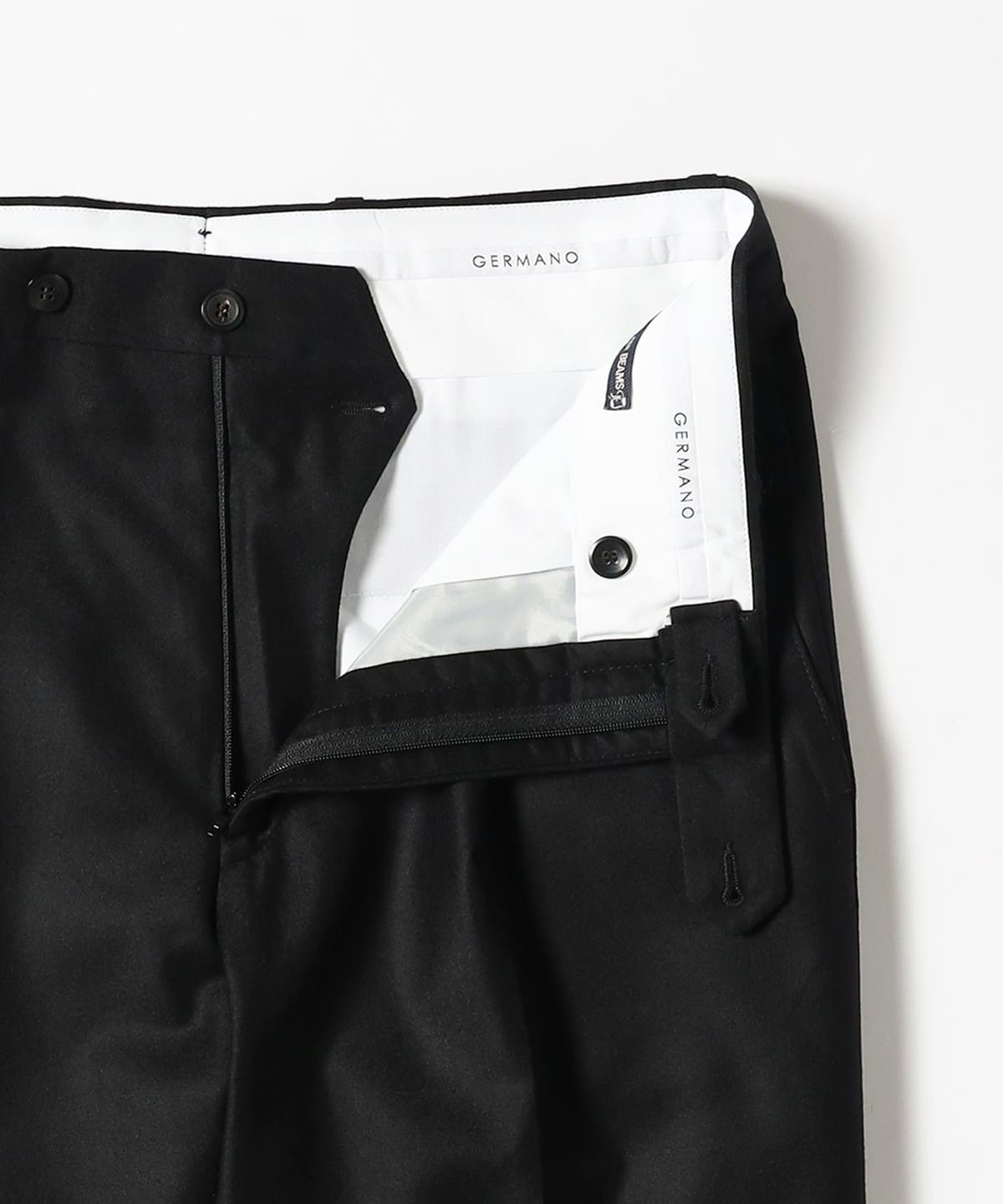 BEAMS F（ビームスF）【別注】GERMANO / ウール ブラック