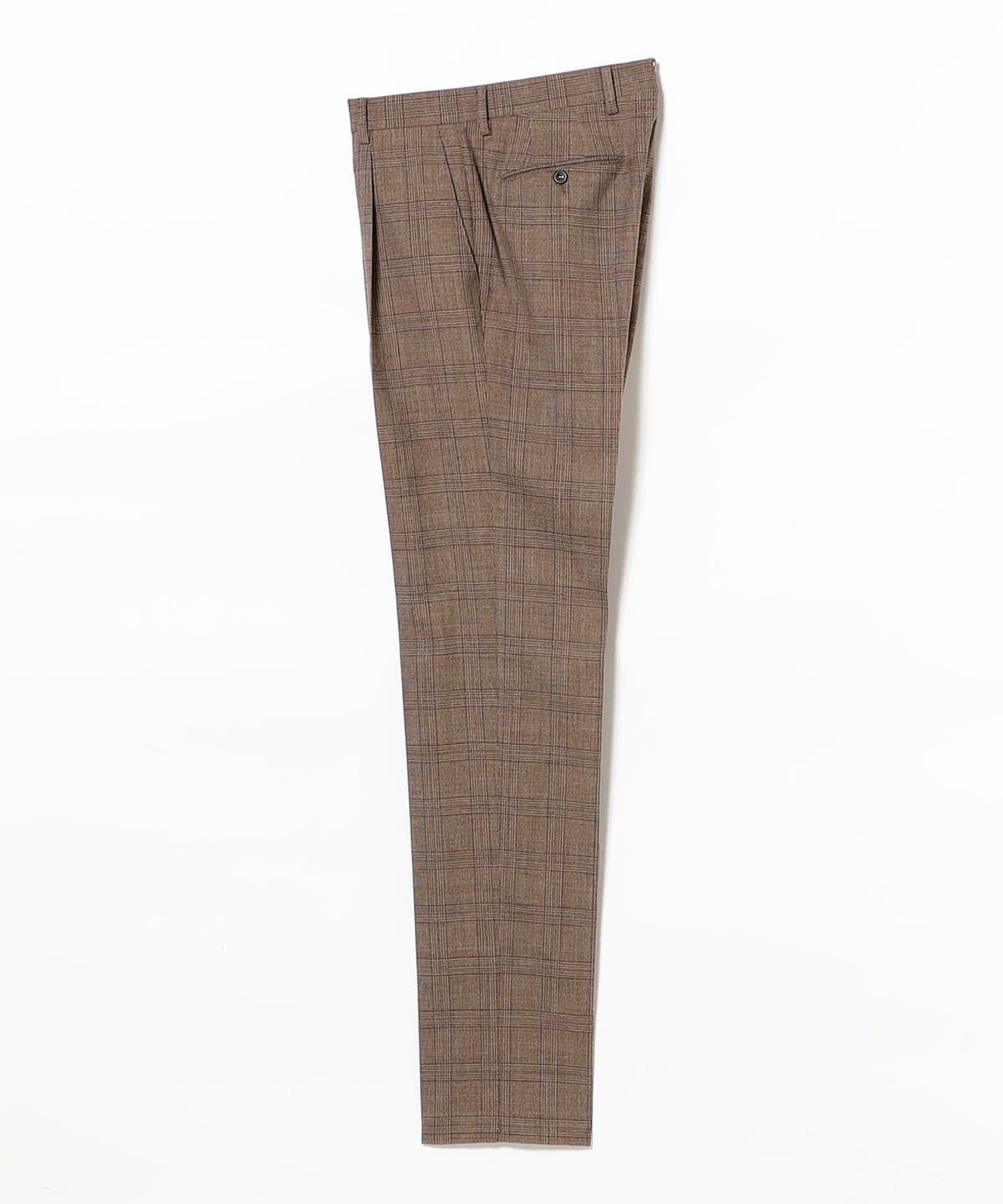 BEAMS F（ビームスF）【別注】GERMANO / グレンチェック 1プリーツ