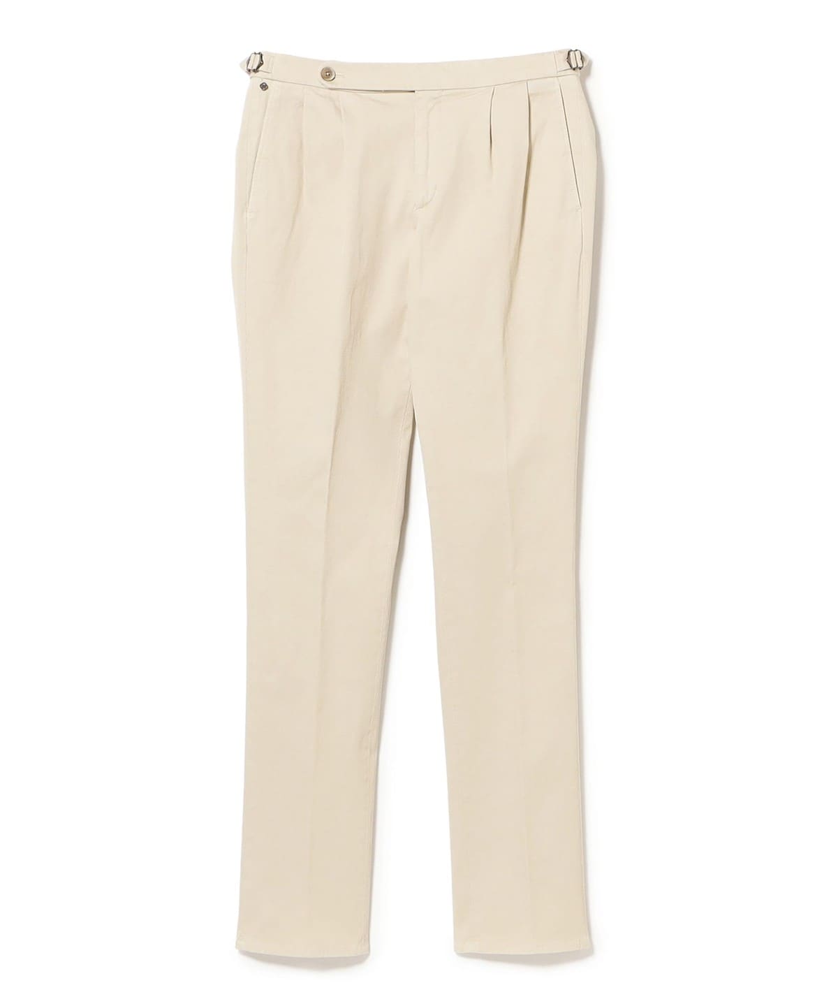 GERMANO PER BEAMS F サイドアジャスターツータックスラックス BEAMS F（ビームスF）【別注】EMINENTO by H .Osaku / ミックス