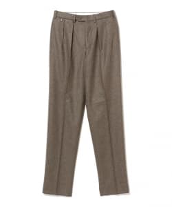 ATELIER ZINS/混纺面料2百褶宽松裤