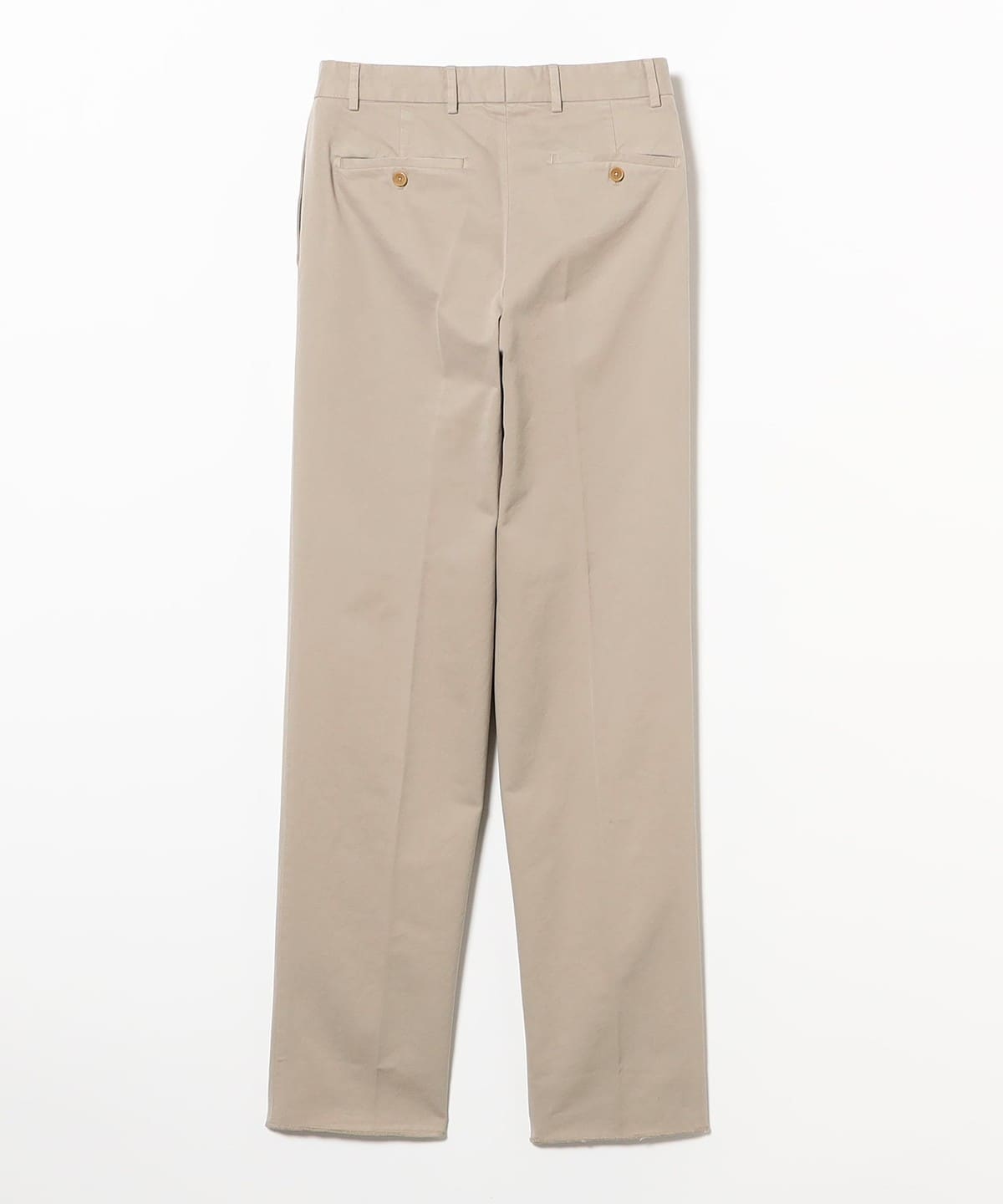 BEAMS F（ビームスF）ATELIER ZINS / コットンツイル 2プリーツ ワイド